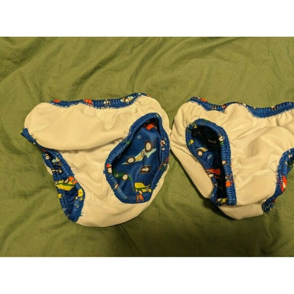 Racecar Print Swim Diapers - Picture 3 of 3